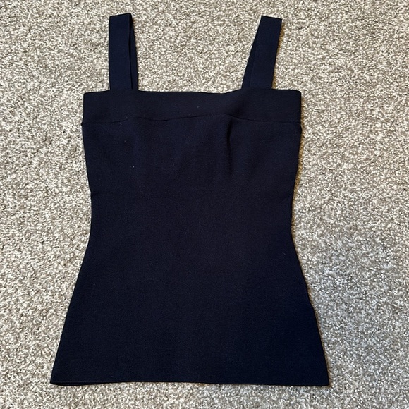 Michelle Smith NWT Navy Blue Ingrid Knit Tank Top Size XS Est. MMXX - Picture 5 of 16